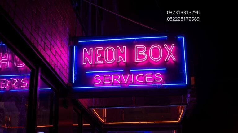 Jasa Neon Box Surabaya
